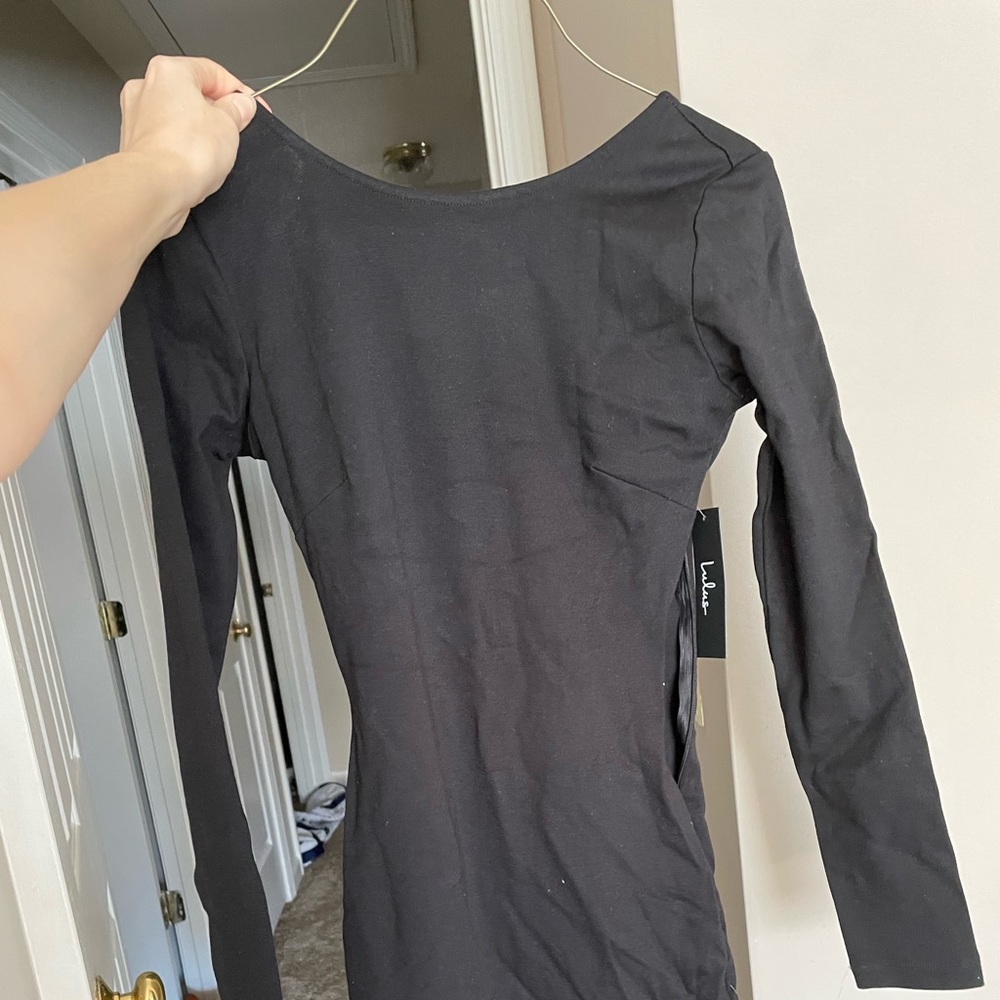 Va Va Voom Black Backless Midi Dress Lulu’s